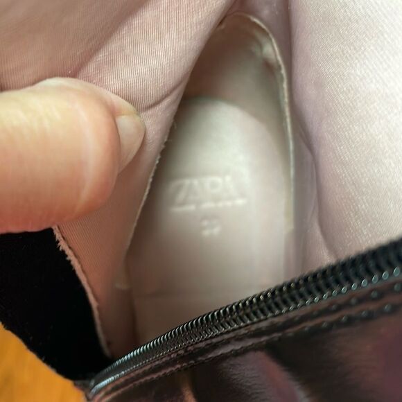 Zara Tall Black Boots, Heels, Fast Fashion, Knee, Fall, 36, 5.5 - Picture 13 of 13